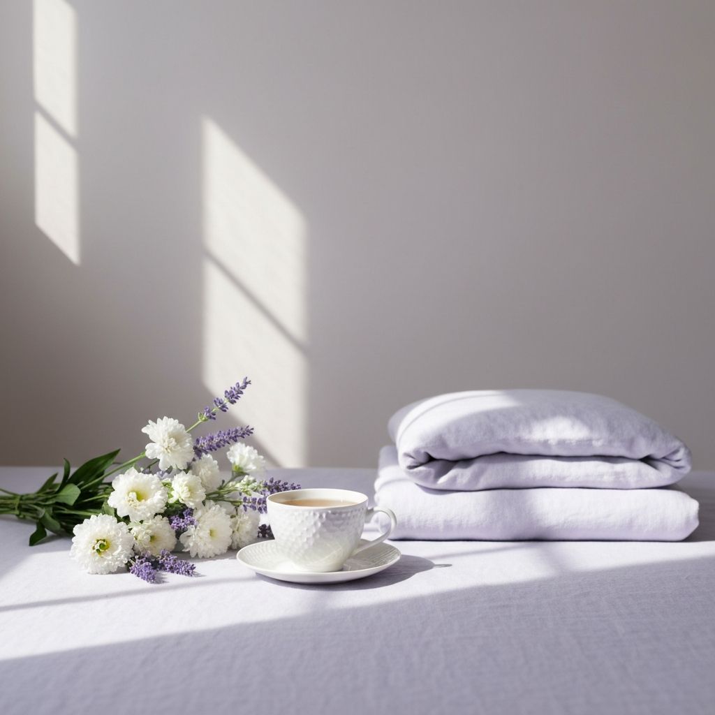 Escena de bienestar y autocuidado