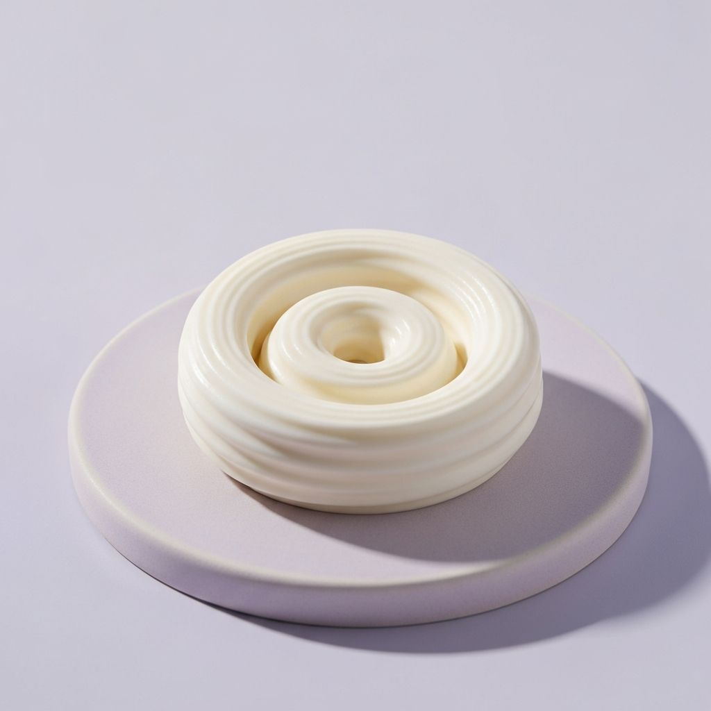 Textura cremosa de productos naturales